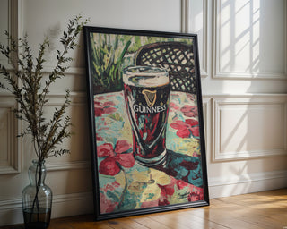 Pint of Guinness – Painterly Pub Still Life - Just Great Posters