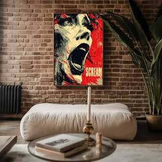 Scream Portrait Art Print - Just Great Posters