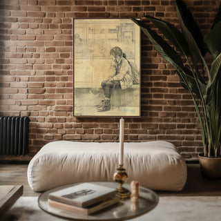 “Waiting at the Station” Wall Art - Just Great Posters