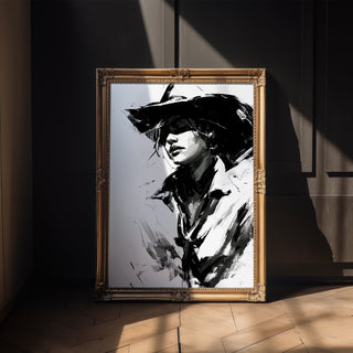 Bold Cowgirl Portrait Wall Art - Just Great Posters