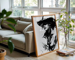 Bold Cowgirl Portrait Wall Art - Just Great Posters