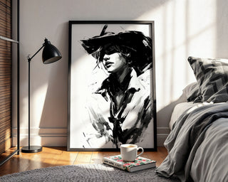 Bold Cowgirl Portrait Wall Art - Just Great Posters