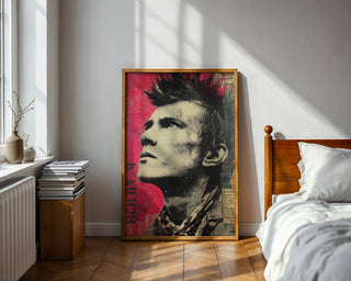 Punk Mohawk Street Portrait - Just Great Posters