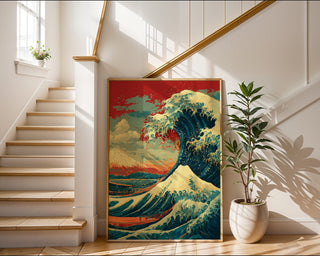 Great Wave Vintage Japanese Print - Just Great Posters