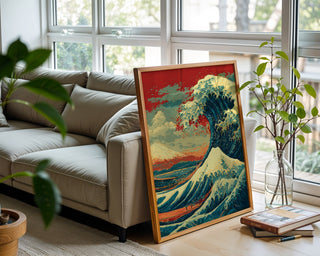 Great Wave Vintage Japanese Print - Just Great Posters