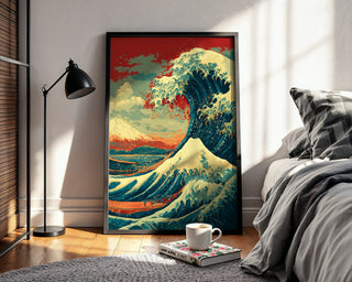Great Wave Vintage Japanese Print - Just Great Posters
