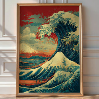 Great Wave Vintage Japanese Print - Just Great Posters