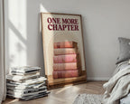 One More Chapter Poster – Retro Library Wall Art Print — styled-wall