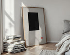 Monolith Abstract Poster – Brutalist Swiss Wall Art — styled-wall