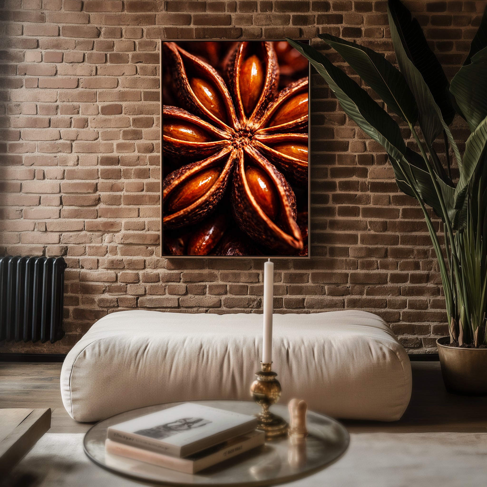 Close-up view of the Star Anise poster