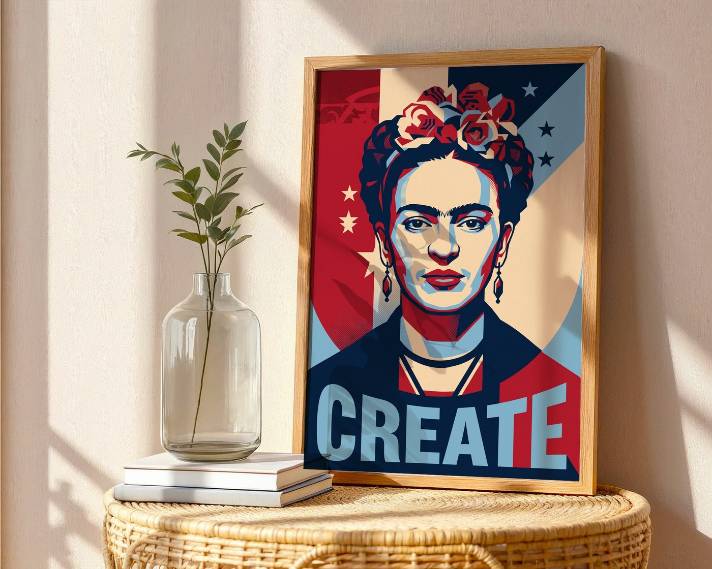 Frida Kahlo Poster – Hope Style Wall Art Print — frame-486