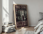 The Cure 1989 Tour Poster – Gothic Rock Wall Art Print — styled-wall