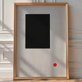 Monolith Abstract Poster – Brutalist Swiss Wall Art — room-portrait