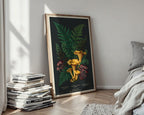 Moody Botanical Fern Poster – Vintage Scientific Wall Art Print — styled-wall