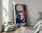 Winston Churchill Poster – Hope Style Wall Art Print — styled-wall