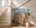Unité d'Habitation Poster – Le Corbusier Wall Art — frame-267