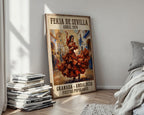 Spanish Flamenco Poster – Vintage Expressionist Wall Art — styled-wall