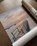 Los Alcazares Mar Menor Poster – Coastal Wall Art Print — barakaya-flatlay