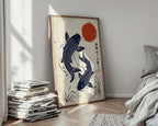 Koi Carp Poster – Japanese Woodblock Wall Art Print — styled-wall