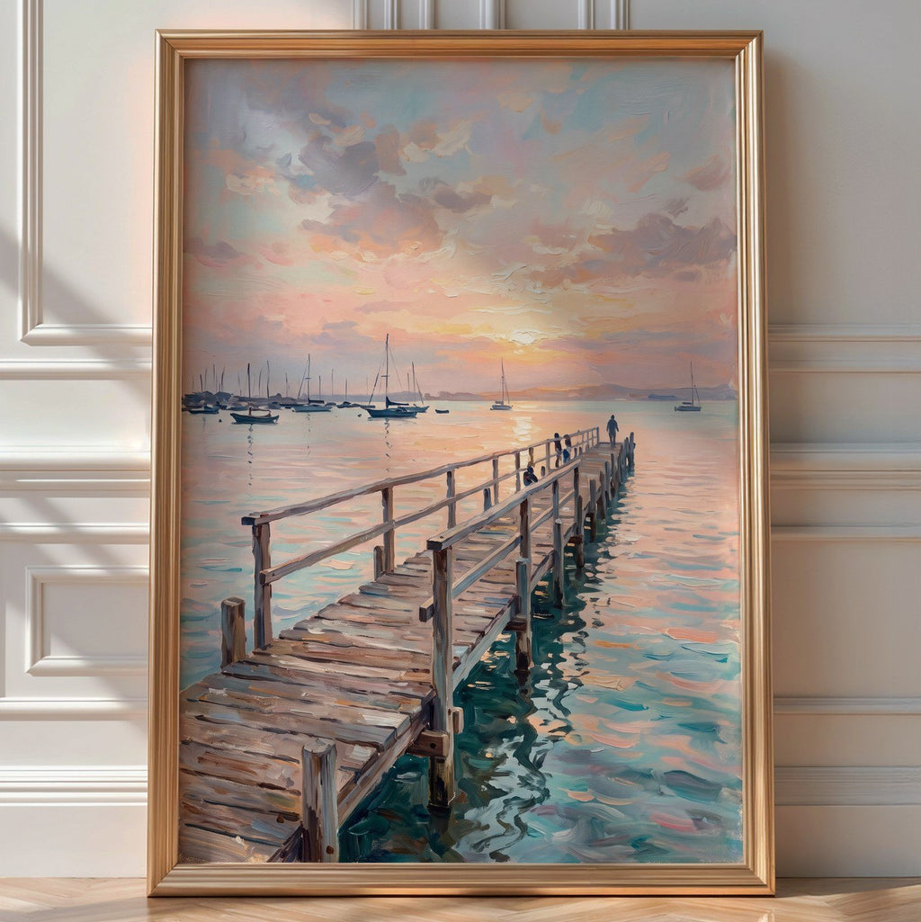 Los Alcazares Mar Menor Poster – Coastal Wall Art Print — room-portrait