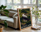 Scottish Highlands Poster – Vintage 1930s Wall Art Print — frame-426