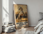 Andalusian Horse Poster – Retro Equestrian Wall Art — styled-wall