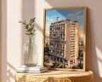 Unité d'Habitation Poster – Le Corbusier Wall Art — frame-486