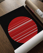 Constructivist Sphere Poster – Bold Bauhaus Wall Art — barakaya-flatlay