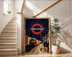 Mind the Gap London Poster – 1930s Retro Wall Art Print — frame-267