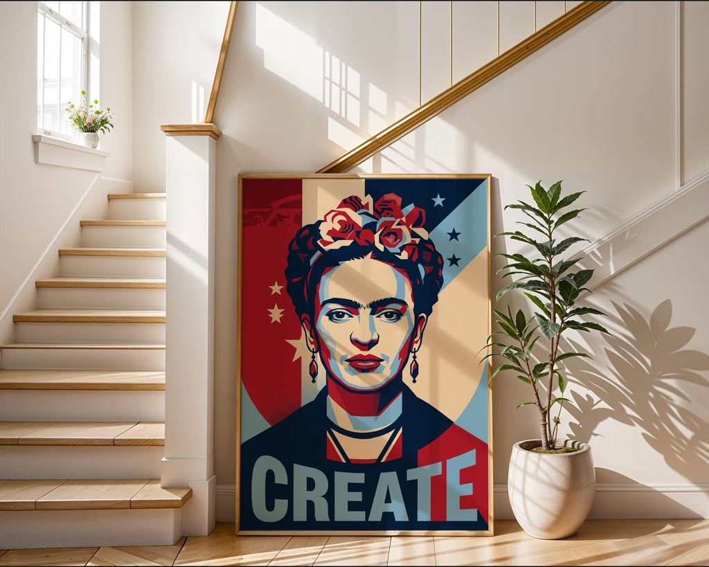 Frida Kahlo Poster – Hope Style Wall Art Print — frame-267