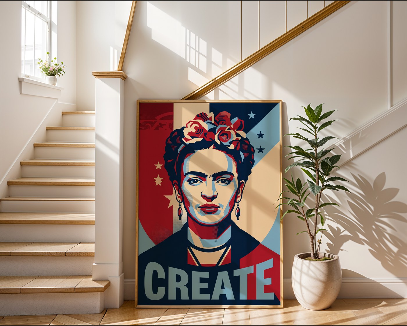 Frida Kahlo Poster – Hope Style Wall Art Print — frame-267