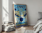 Cannes Riviera Poster – Glamourous French Nautical Wall Art Print — styled-wall
