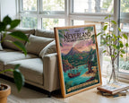 Neverland Poster – Classic Peter Pan Fantasy Wall Art Print — frame-426