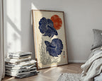 Betta Fish Poster – Japanese Linocut Wall Art Print — styled-wall