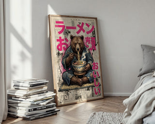 Ramen Bear — styled-wall