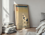 Japanese Crane Poster – Ukiyo-e Style Wall Art Print — styled-wall