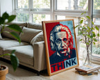 Albert Einstein Poster – Hope Style Wall Art Print — frame-426