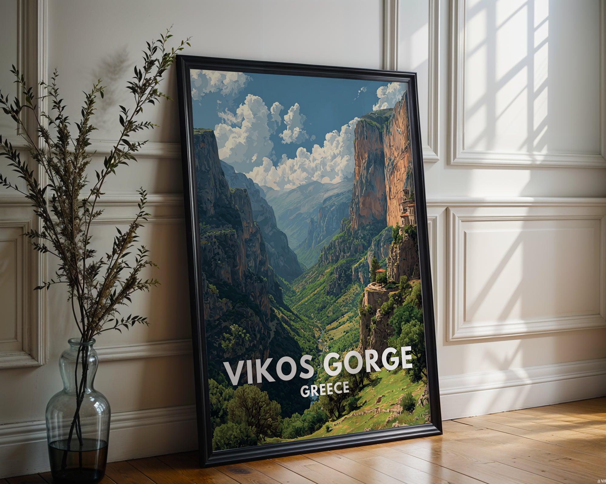 Vikos Gorge Greece Landscape Poster - Just Great Posters