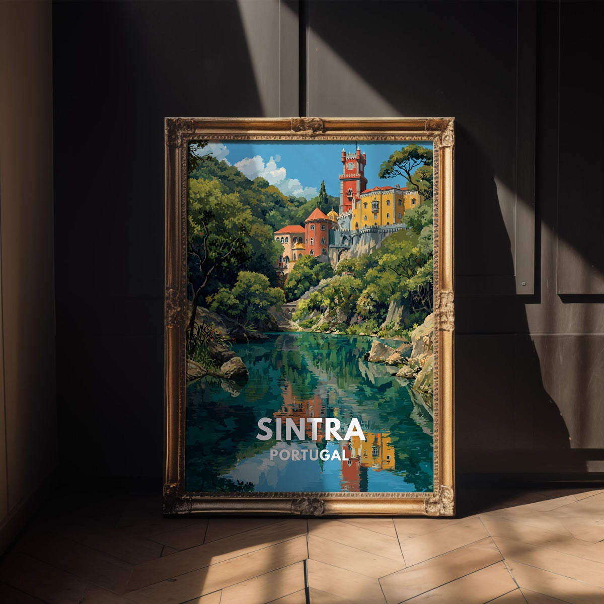 Sintra Portugal Travel Poster Print - Just Great Posters