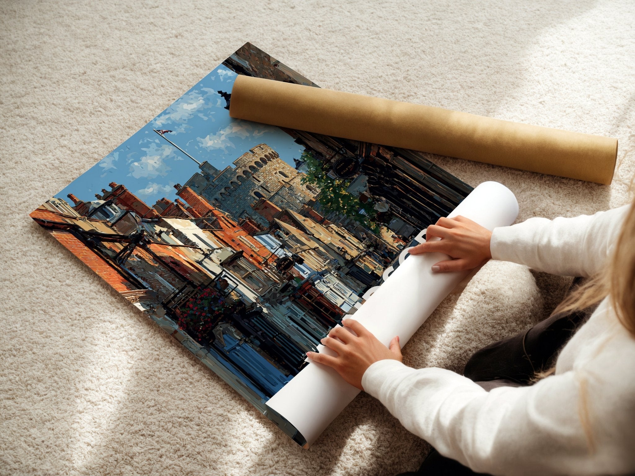 Windsor England Poster – Castle View Art - Just Great Posters