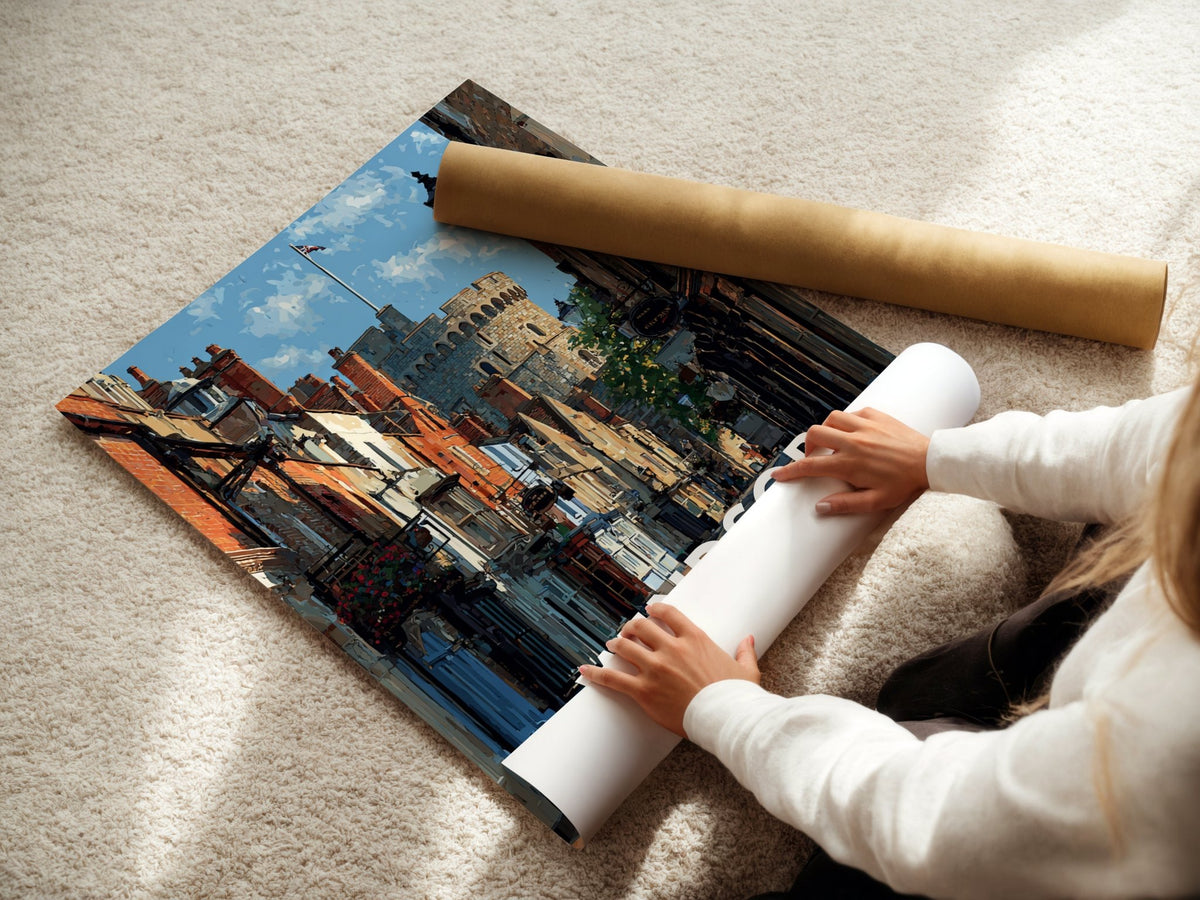Windsor England Poster – Castle View Art - Just Great Posters