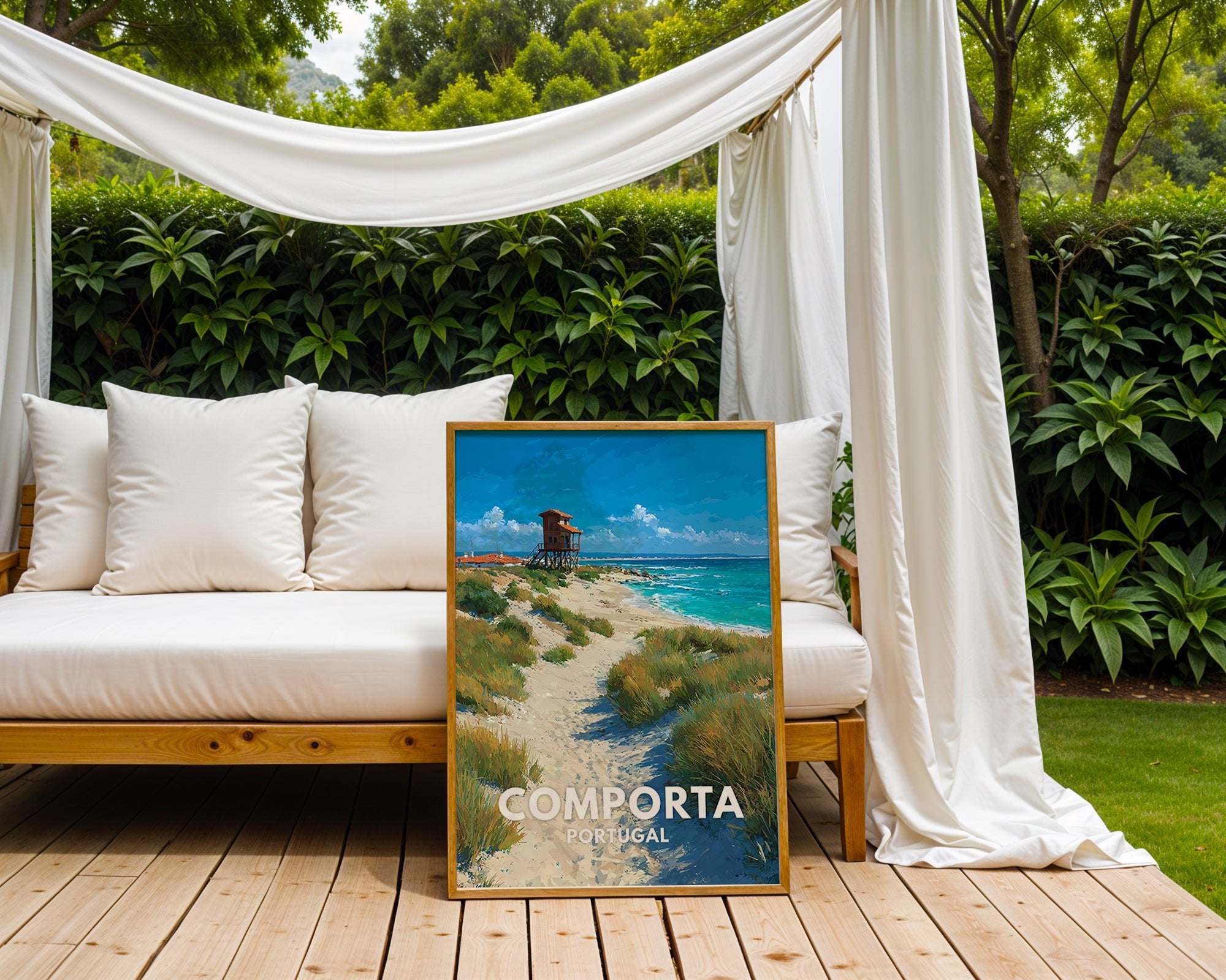 Comporta Portugal Coastal Poster - Just Great Posters