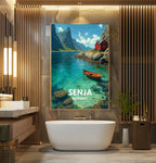 Senja Norway Scenic Landscape Print - Just Great Posters