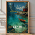 Senja Norway Scenic Landscape Print - Just Great Posters