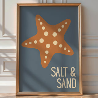 Salt & Sand – Starfish Graphic Poster - Just Great Posters