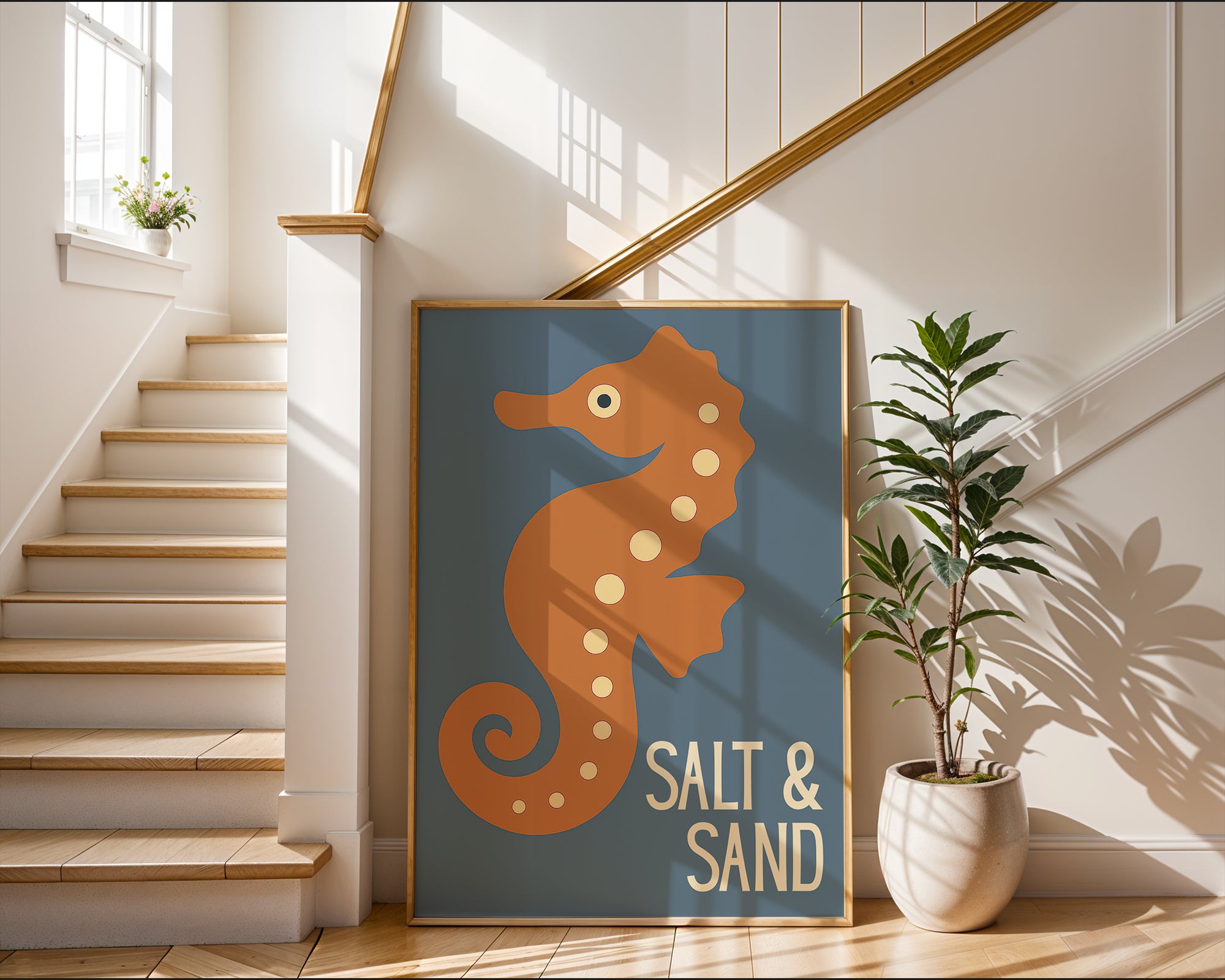 Salt & Sand – Seahorse Wall Poster - Just Great Posters