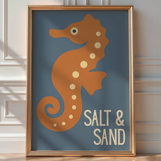 Salt & Sand – Seahorse Wall Poster - Just Great Posters