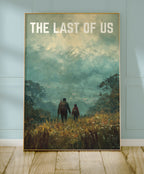 Post - Apocalyptic Landscape Art Print – Moody Survival Scene with Cinematic Detail - Just Great Posters
