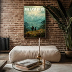 Post - Apocalyptic Landscape Art Print – Moody Survival Scene with Cinematic Detail - Just Great Posters