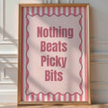 Picky Bits Poster – British Food Art - Just Great Posters